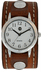 Equestrian Leather Cuff Watch