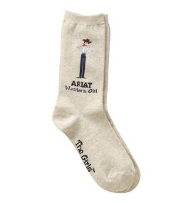 Ariat� Western/Equestrian Girl Ankle Socks