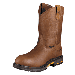 Ariat Workhog Pull-on Composite Toe Boot  Golden Grizzley