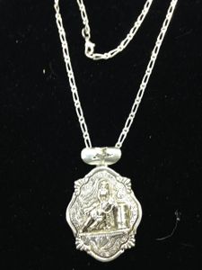 Austin Accents Sterling Barrel Racer Necklace