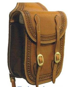 Billy Cook Genuine Running W Saddle Bags #15-2732