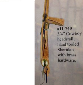 Billy Cook Sheridan Cowboy Headstall 11-740