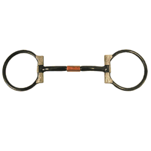 Black Iron Show Snaffle Bit