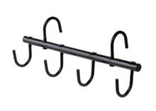 Black Portable Tack Rack