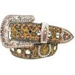 Blazin Roxx Leopard Horseshoe Rhinestone Belt