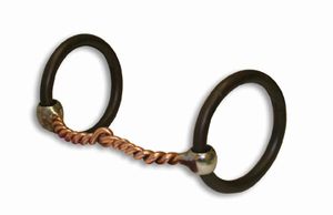 Bob Avila Copper Twist Mouth Snaffle