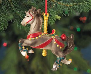 Breyer Prancer Carousel Horse Ornament Melody