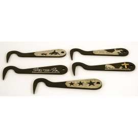 Brown Steel Figure Hoof Picks