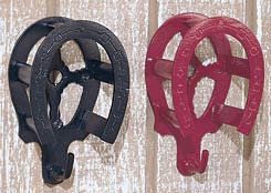 Burlingham Sports Powder Coated Horseshoe Rack 