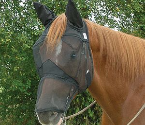 Cashel Quiet Ride Fly Mask Long Nose w/ Ears 