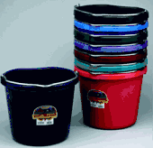 DURAFLEX PLASTIC FLAT BACK BUCKET 20 quart 