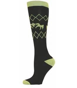 Equine Couture Ladies Dillon Bamboo Knee High Socks