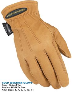 Heritage Cold Weather Gloves