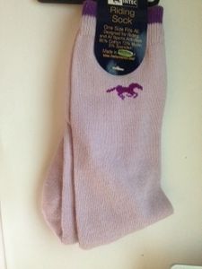 INTEC TECHNICAL COTTON/SPANDEX RIDING SOCKS