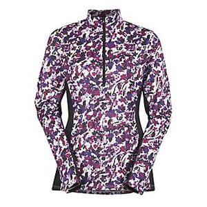 Kerrits Aire Ice Fil� Long Sleeve Magenta Wildflower Sun Shirt