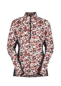 Kerrits Aire Ice Long Sleeve Cinnabar Wildflower Sun Shirt
