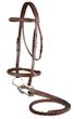Marcel Toulouse Annice Bridle with Fancy Stitched Laced Reins