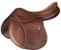 Marcel Toulouse Annice Double Leather Close Contact Saddle Dark Caramel