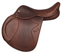 Marcel Toulouse Premia Double Leather Saddle Chocolate