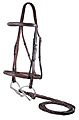 Marcel Toulouse Raised Bridle with Laced Reins 