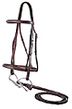Marcel Toulouse Raised Bridle with Laced Reins 