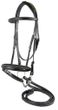 Marcel Toulouse Raised Euro Dressage Bridle With Covered Reins