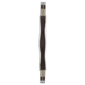 Marcel Toulouse Shaped Leather Girth with Removable Sheepskin