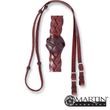 Martin Saddlery 7/8" Barrel Rein, 5 Plait with Braided Knots Martin Saddlery 7/8" Barrel Rein, 5 Plait with Braided Knots