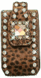 NOCONA BROWN LEOPARD CELL PHONE CASE NOCONA BROWN LEOPARD CELL PHONE CASE