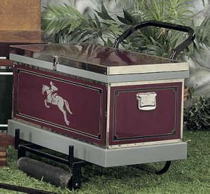 Phoenix West Horse Tack Trunk Dolly
