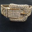 Rhinestone hinged buckle bracelet Rhinestone hinged buckle bracelet