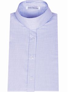 RJ Classics Ladies Essential Collection Show Shirt - White/Blue Check