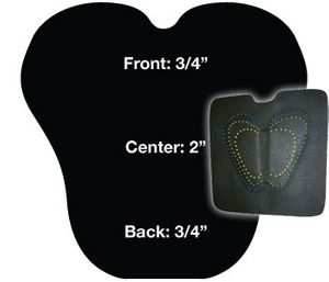 Shaped Swayback Cushion Pad by Cashel