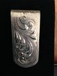 Sterling Silver Engraved Money Clip