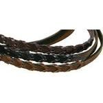 TORY LEATHER English Bridle Leather Laced Reins