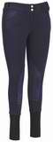 TuffRider Ladies Soft Shell Wide Waistband Knee Patch Winter Breeches