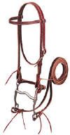 Weaver Leather Browband Bridle with Single Cheek Buckle