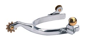 Weaver Roping Spurs with Plain Band