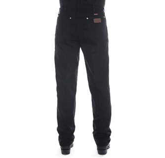 WEST RIDE × Wrangler / black denim pants Wrangler Jeans - Rugged Wear Relaxed Fit - Big. 44