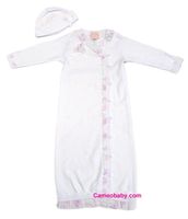 Biscotti Baby -*Sweet Dreams* -Gown & Hat - Biscotti Baby -*Sweet Dreams* -Gown & Hat -