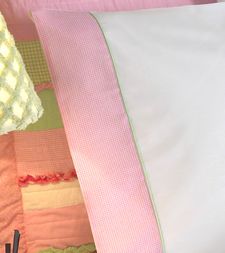 Pink Gingham Sheets