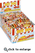 Gummi Hot Dog Candy (10 PC Pack)