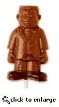 Halloween Chocolate Frankenstein Pop (1.5 Oz)