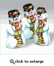 Holiday Snowman Milk Chocolate (1.5 Oz)