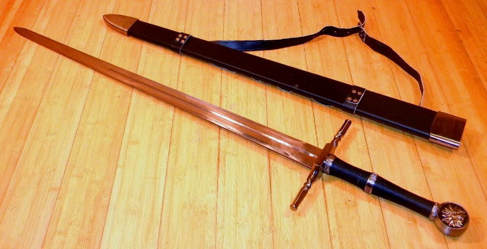 Witcher 2 Sword Black 280 Video Game Swords