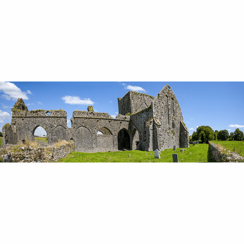 Backside of Hore Abbey Panoramic