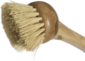 Long Bamboo Handle & Natural Tampico Scrub Brush ( Size: 10 1/2" )