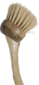 Long Bamboo Handle & Natural Tampico Scrub Brush ( Size: 10 1/2" )