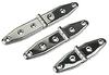 <strong>Sea Dog Stainless Steel Strap Hinge</strong> ( 4" to 7 1/8" Sizes ) <strong>Sea Dog Stainless Steel Strap Hinge</strong> ( 4" to 7 1/8" Sizes )