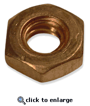Silicon Bronze Heavy Hex Nut (3/8" to 1" Sizes)